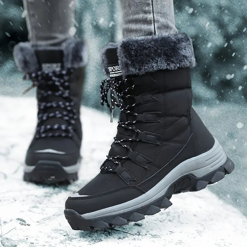 Botas De Nieve Gruesas Y Cálidas De Invierno Para Mujer
