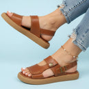 Sandalias en Cuero para dama