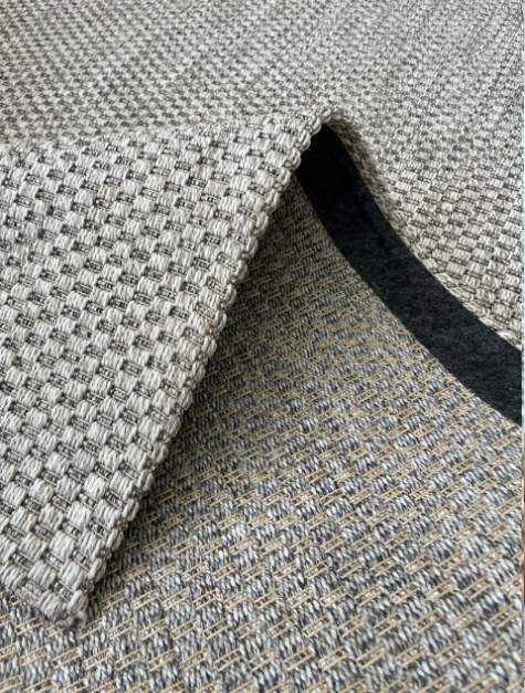 Alfombra de sisal belga gris NalaBoho (todos los tamaños)